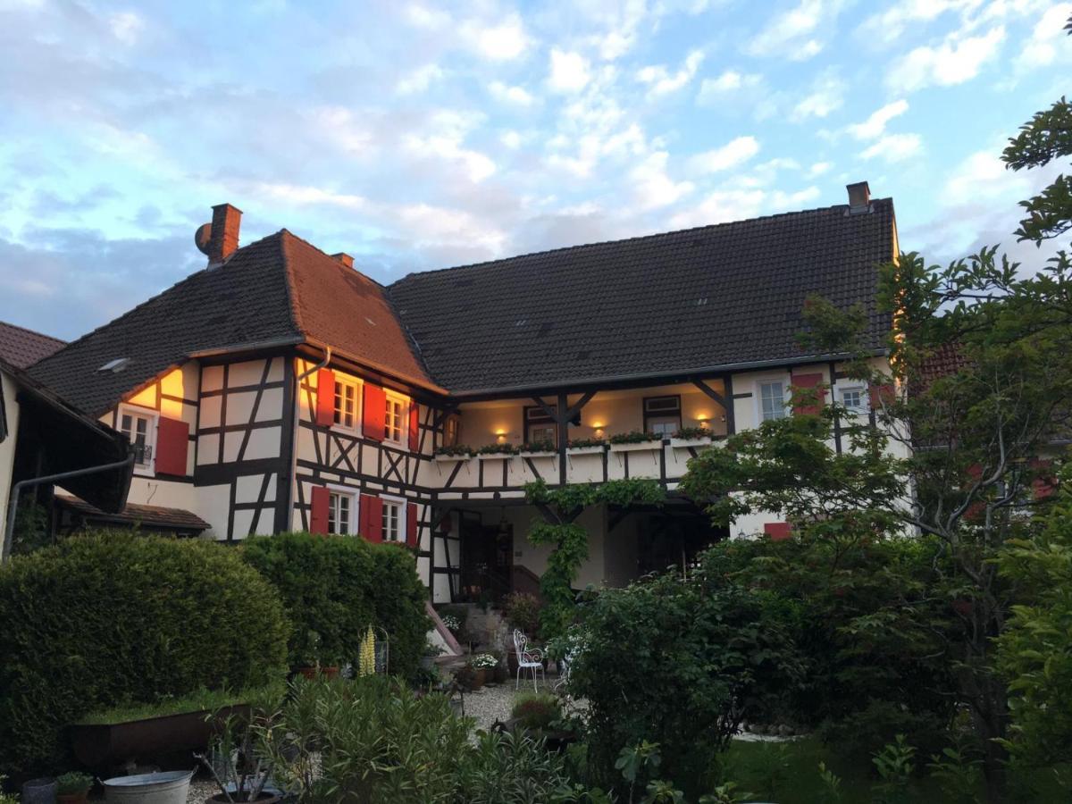 Hotel De Charme 'Zum Schiff' Иффецхайм Экстерьер фото